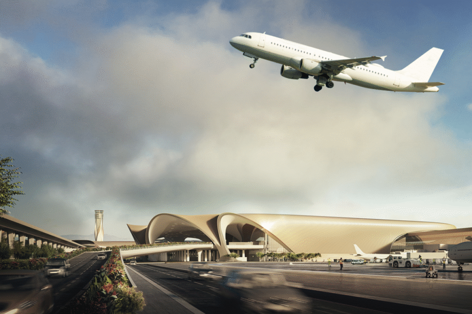 Land near navi mumbai airport